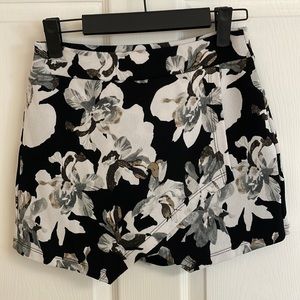 Floral skirt in front. Shorts in back!